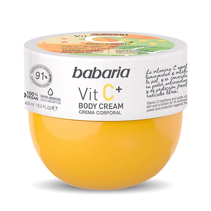 Babaria - Crème Corps Vitamine C+ Espanova Store