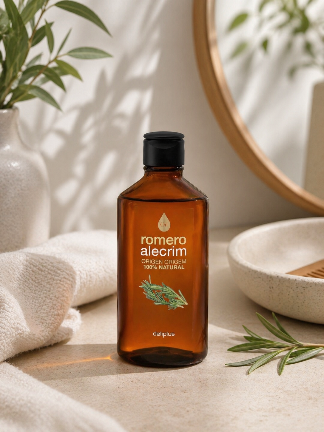 Deliplus – Huile Corporelle au Romarin Deliplus