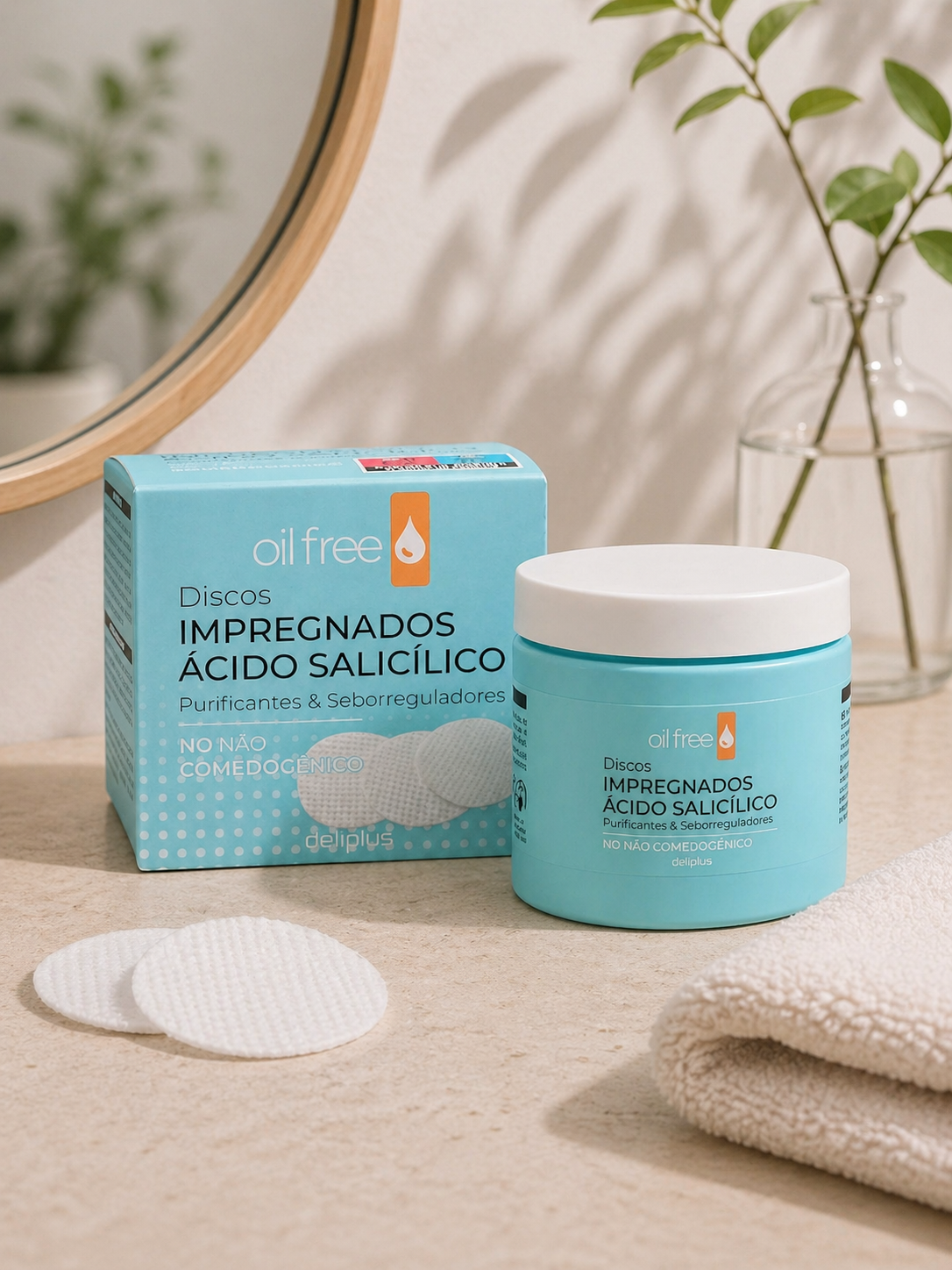 Deliplus - Disques exfoliants à l'acide salicylique