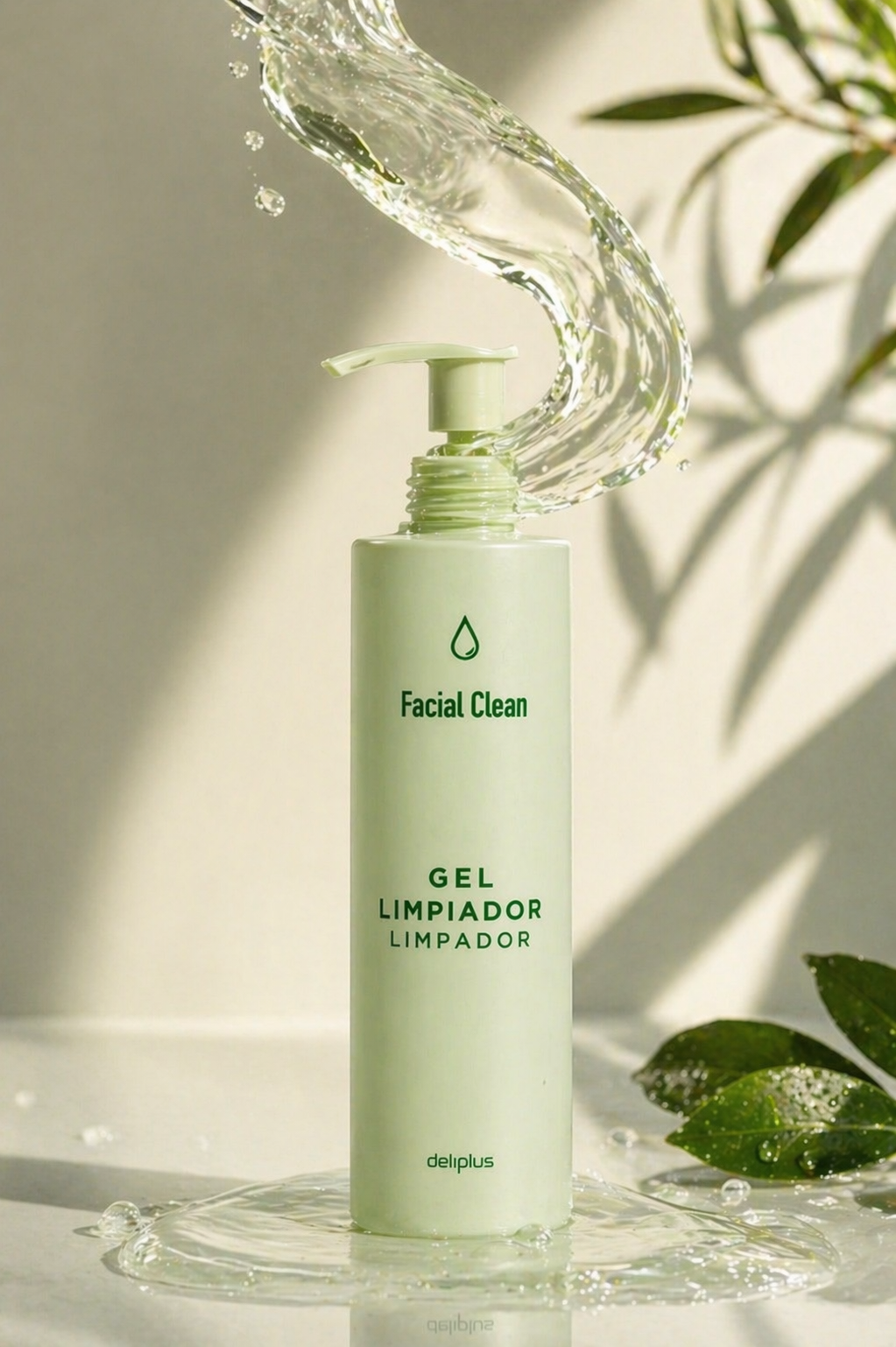 Deliplus - Gel Nettoyant Visage Facial Clean