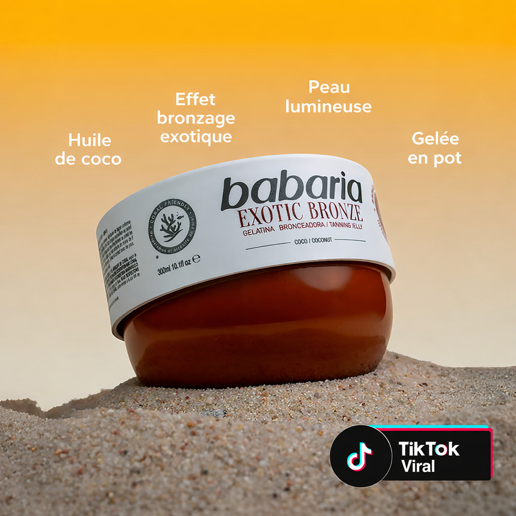 Babaria - Gel Activateur de Bronzage SPF 0 – Exotic Bronze Coco Babaria