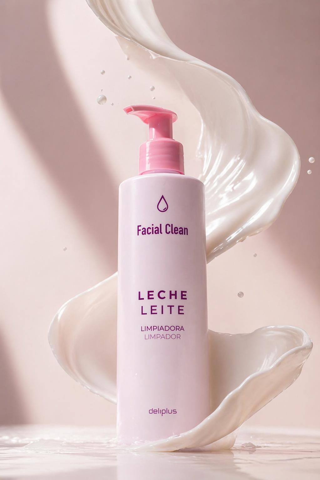 Deliplus - Lait Nettoyant Visage Hydratant