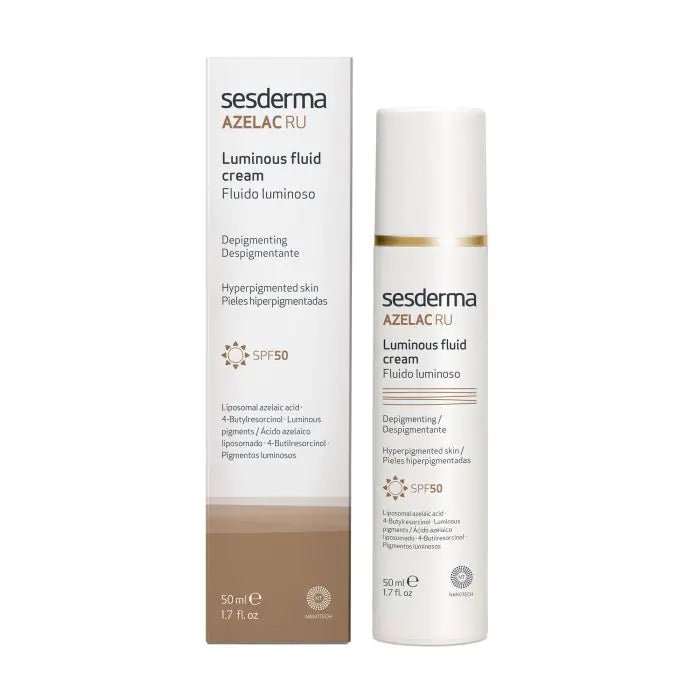 SESDERMA – Azelac RU Fluide lumineux anti-taches SPF 50 50 ml - Espanova Store