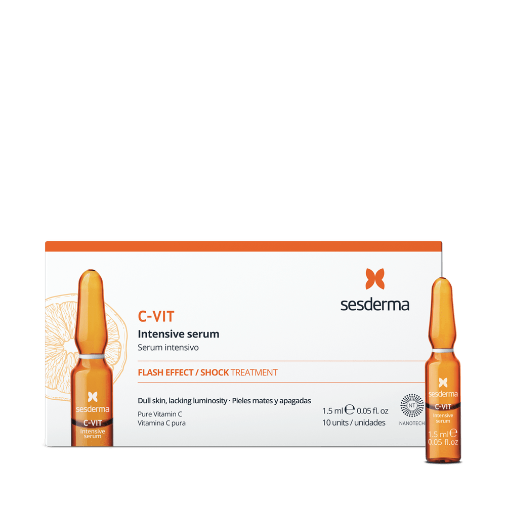 SESDERMA – C-Vit Ampoules sérum intensif vitamine C pure 10 × 1,5 ml - Espanova Store