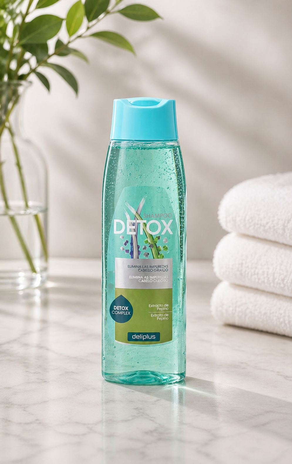 Deliplus – Purifying Detox Shampoo with Cucumber