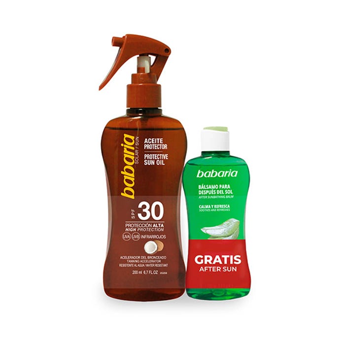 Babaria - Pack Solaire SPF 30 + Après-Soleil