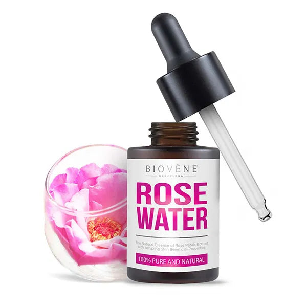 BIOVÈNE – Eau de Rose Naturelle Tonique et Hydratante