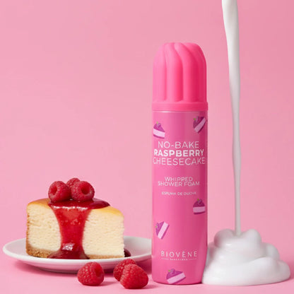BIOVENE - Mousse de Douche No-Bake Raspberry Cheesecake