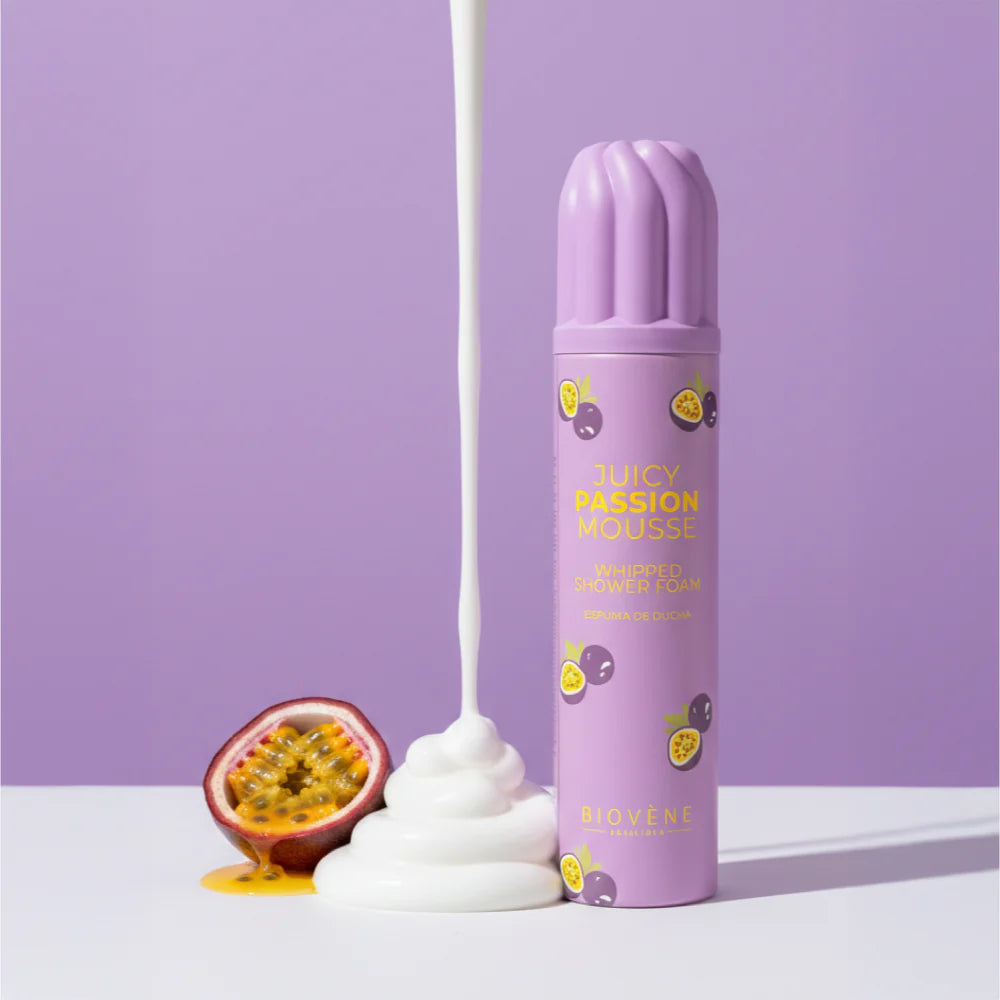BIOVENE - Mousse de Douche Juicy Passion Mousse Fruit de la Passion