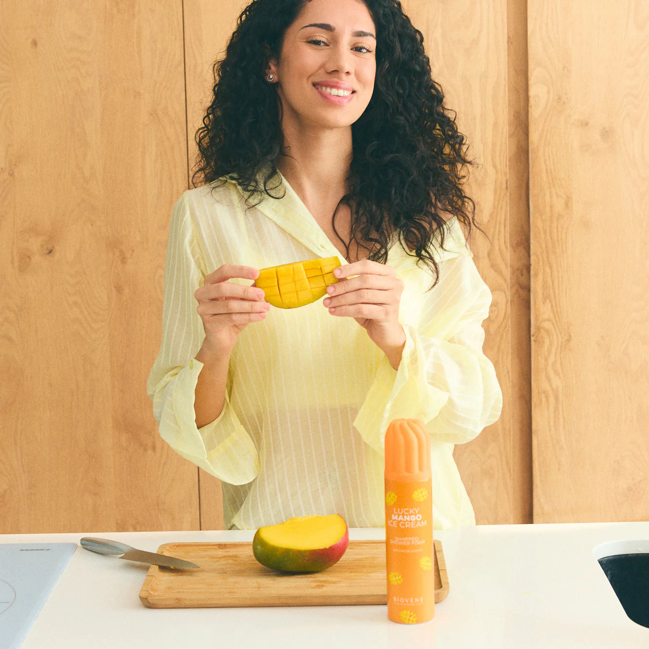 BIOVENE - Mousse de Douche Lucky Mango Ice Cream