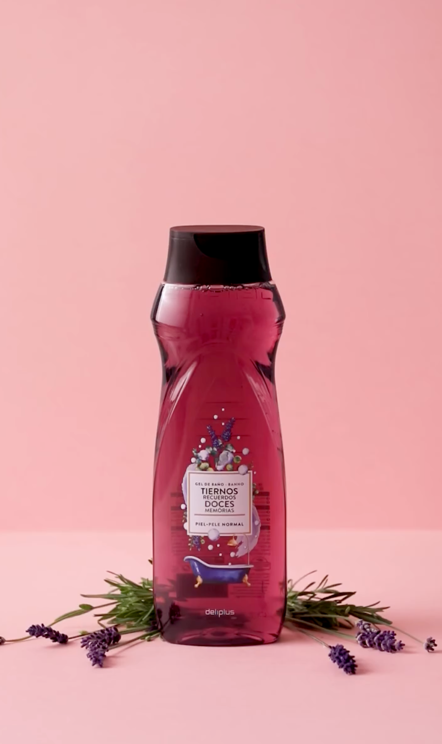 Deliplus – Gel de Bain Floraux et Fruités 750 ml