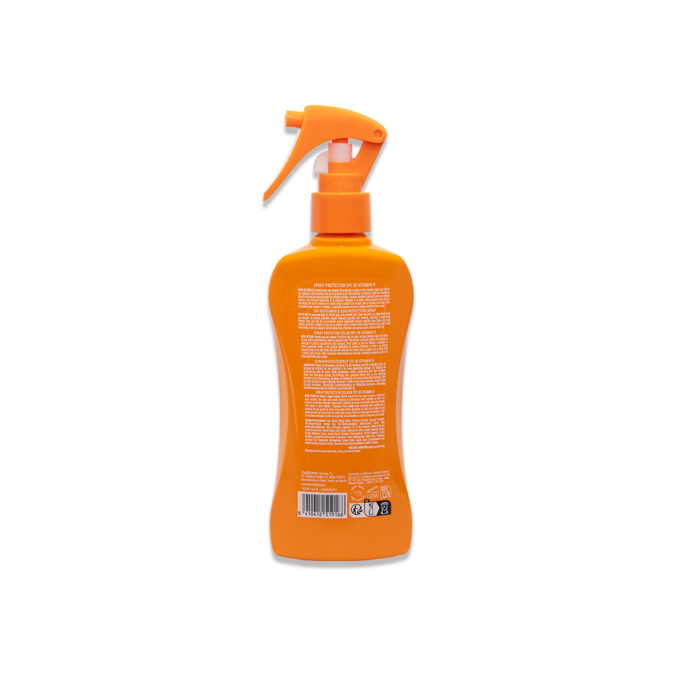 Babaria - Spray Solaire SPF 30 Vitamine D & Niacinamide