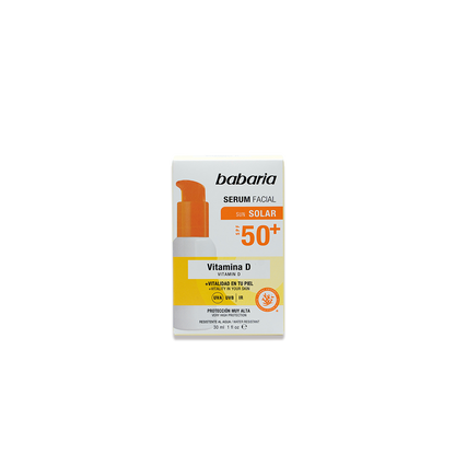 Babaria - Sérum Solaire SPF 50+ Vitamine D