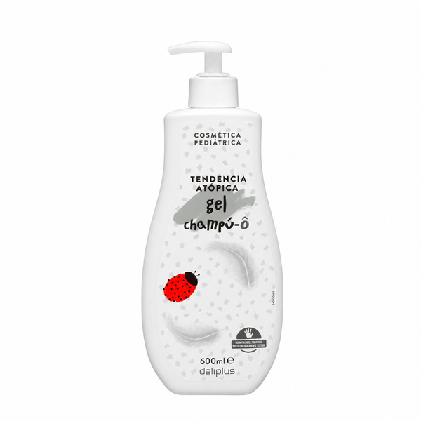 Deliplus - Gel lavant bébé corps et cheveux tendance atopique 600 ml