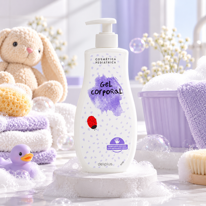 Deliplus - Gel corporel bébé 400 ml