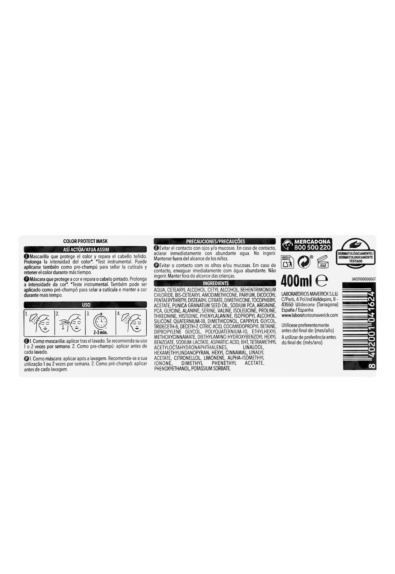 Deliplus - Color Protection Mask