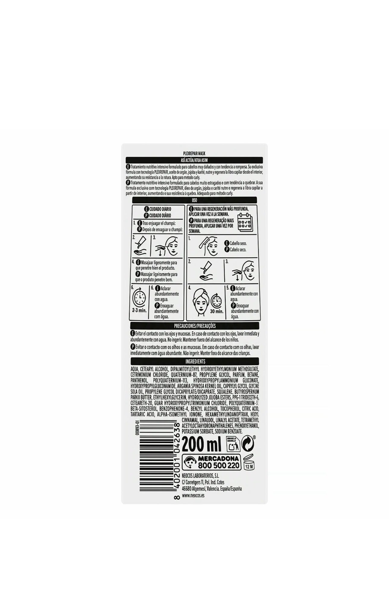Deliplus - PLEX Repair Mask