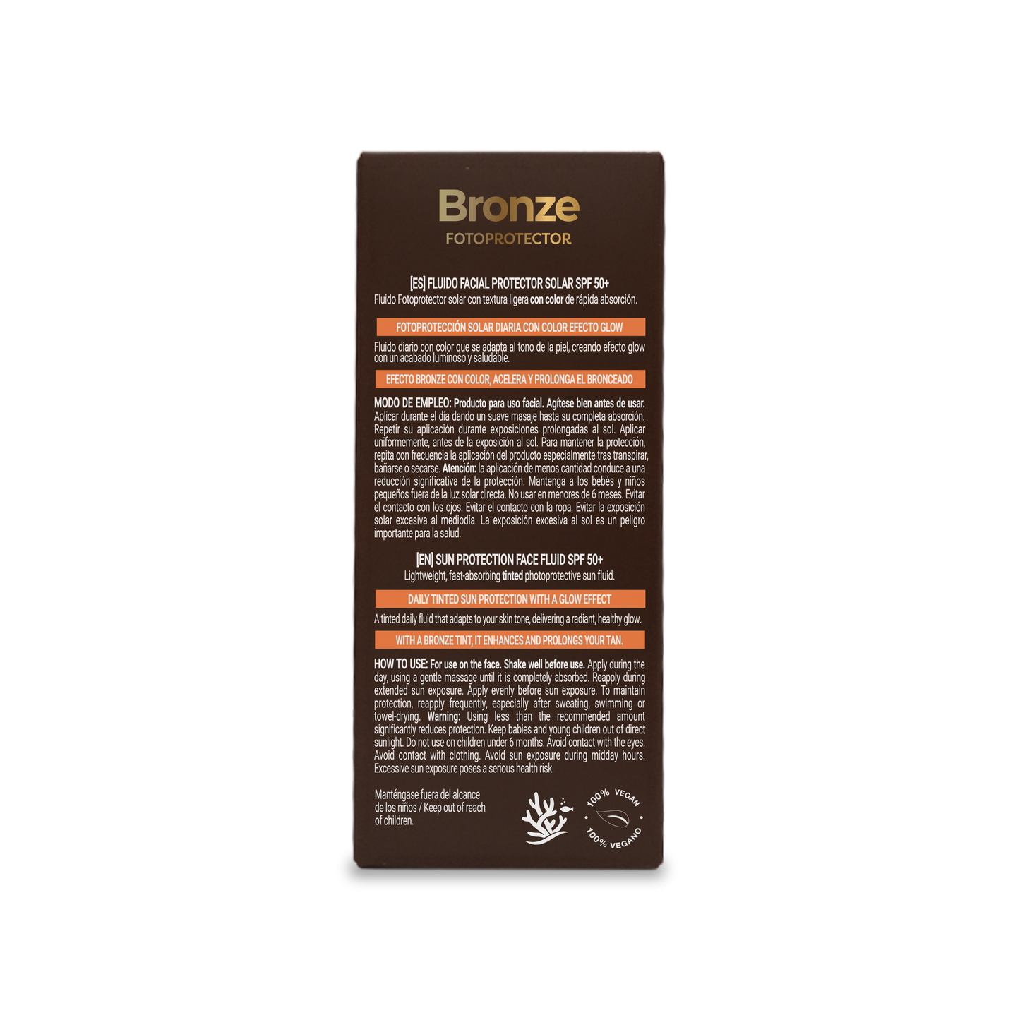 Babaria - Fluide Solaire Teinté SPF 50 Glow