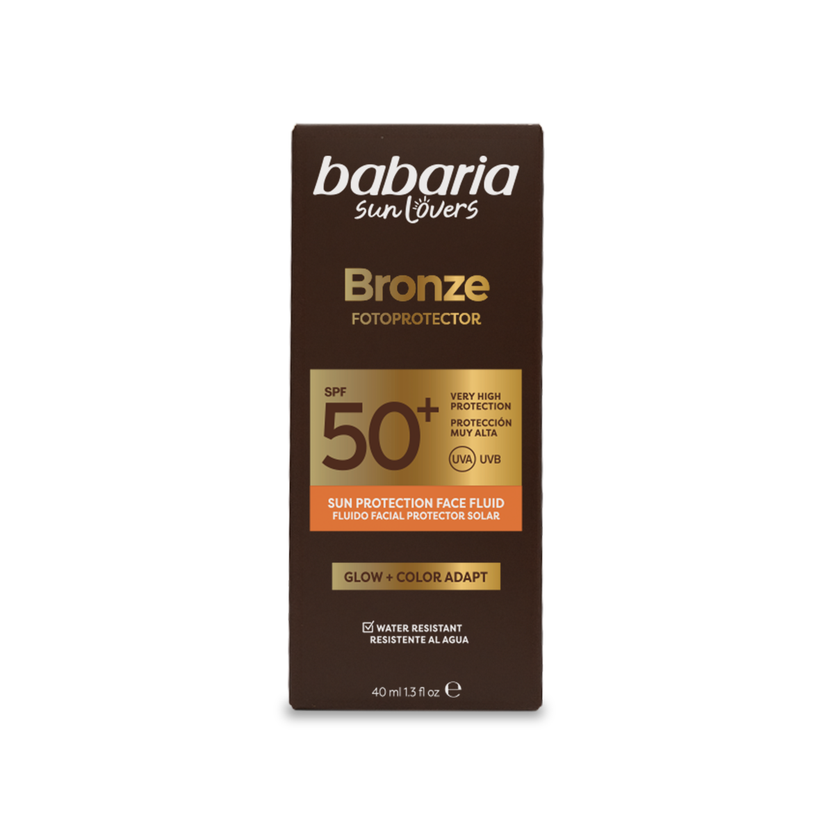 Babaria - Fluide Solaire Teinté SPF 50 Glow