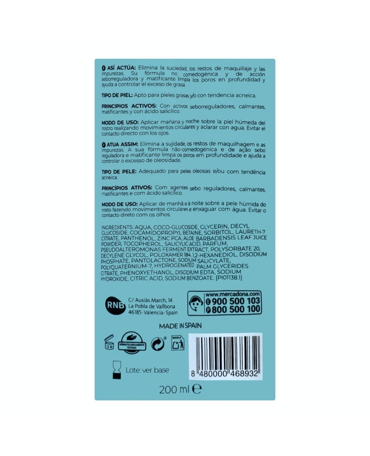 Deliplus - Purifying Cleansing Foam