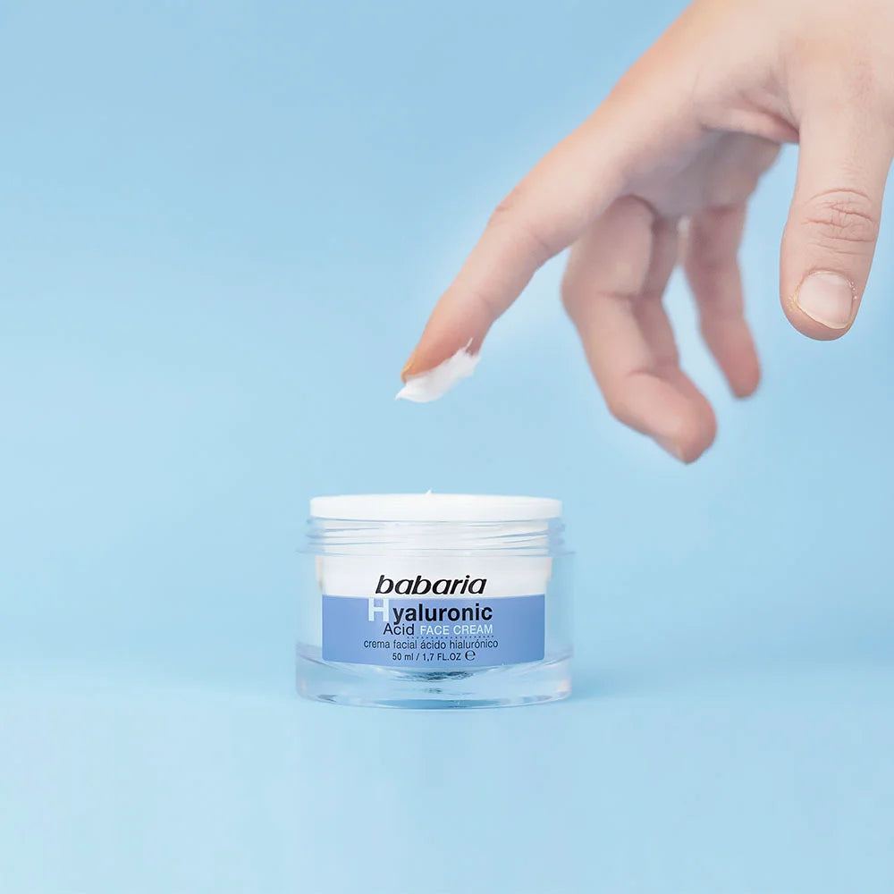 Babaria - Crème Visage Ultra-Hydratante à l'Acide Hyaluronique