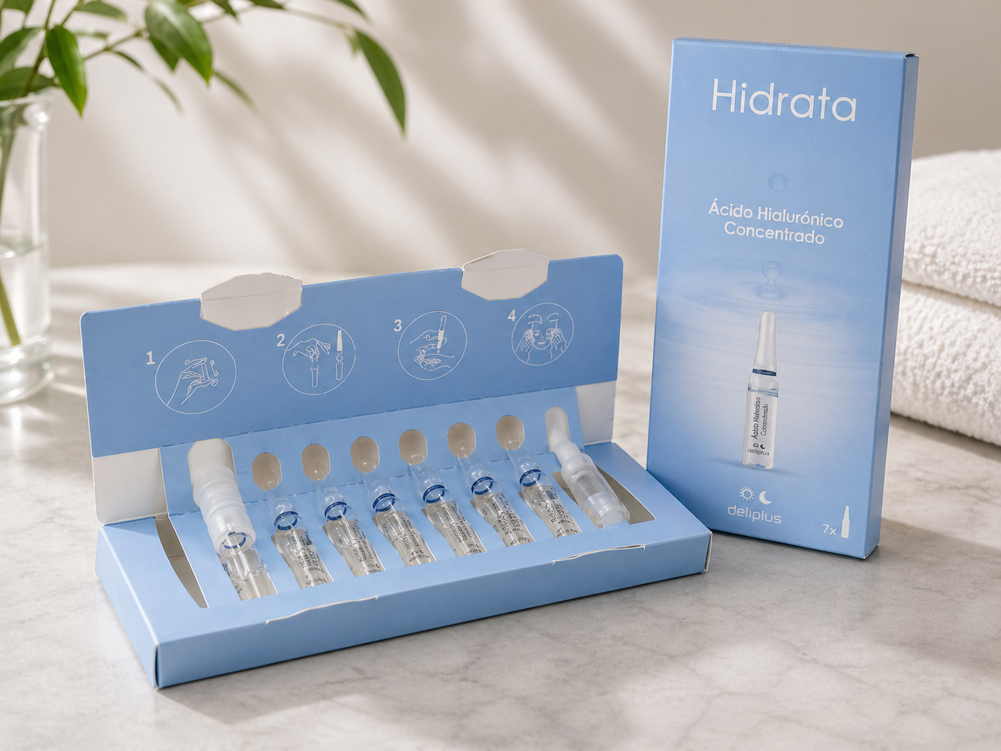 Deliplus – Concentrated Hydrating Hyaluronic Acid Ampoules