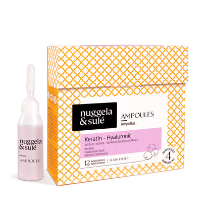 Nuggela & Sulé - Ampoules capillaires Kératine et acide hyaluronique