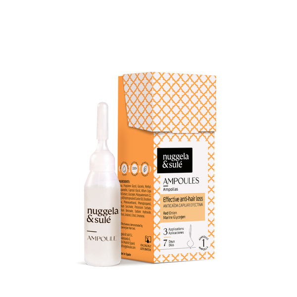 nuggela & sulé ampoules anti hair loss