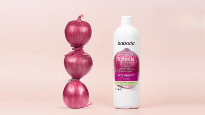 Babaria - Shampooing à l’Extrait d’Oignon Antioxydant