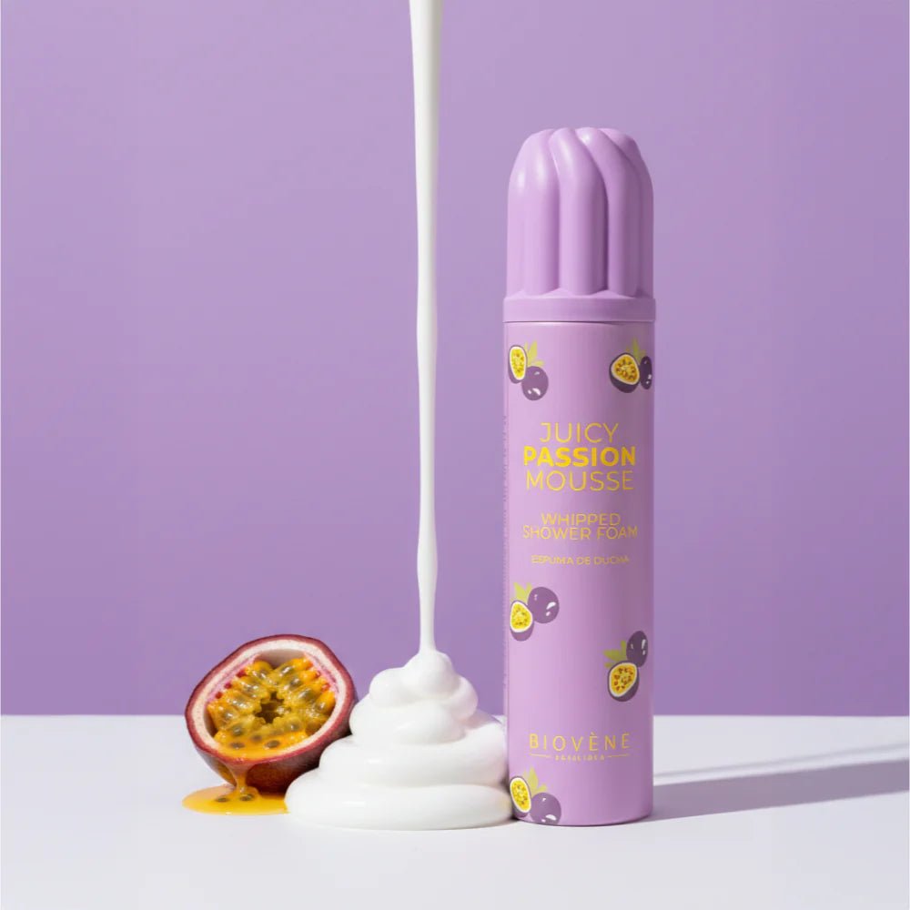 BIOVENE - Mousse de Douche Juicy Passion Mousse Fruit de la Passion - Espanova Store