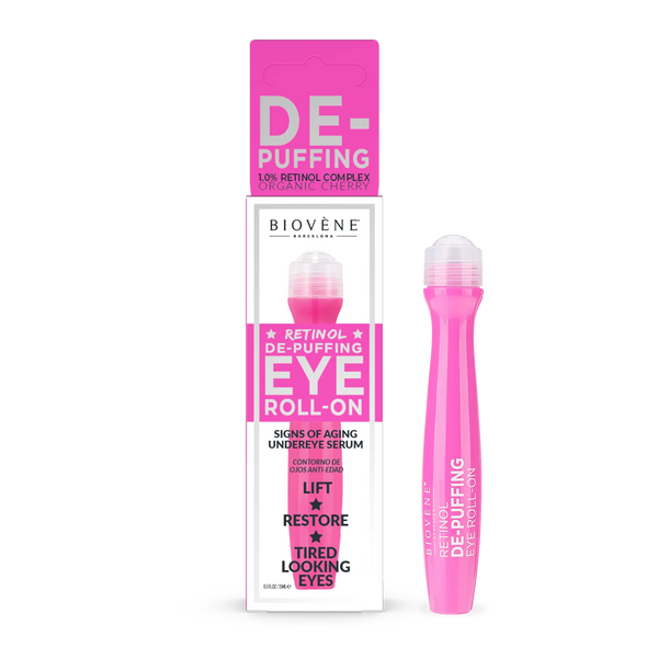 BIOVENE - Sérum Contour des Yeux Roll-On Rétinol De-Puffing Espanova Store