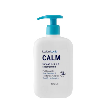 Deliplus - Lotion Corps Apaisante Peaux Sensibles – Oméga 3, 6, 9 et Niacinamide