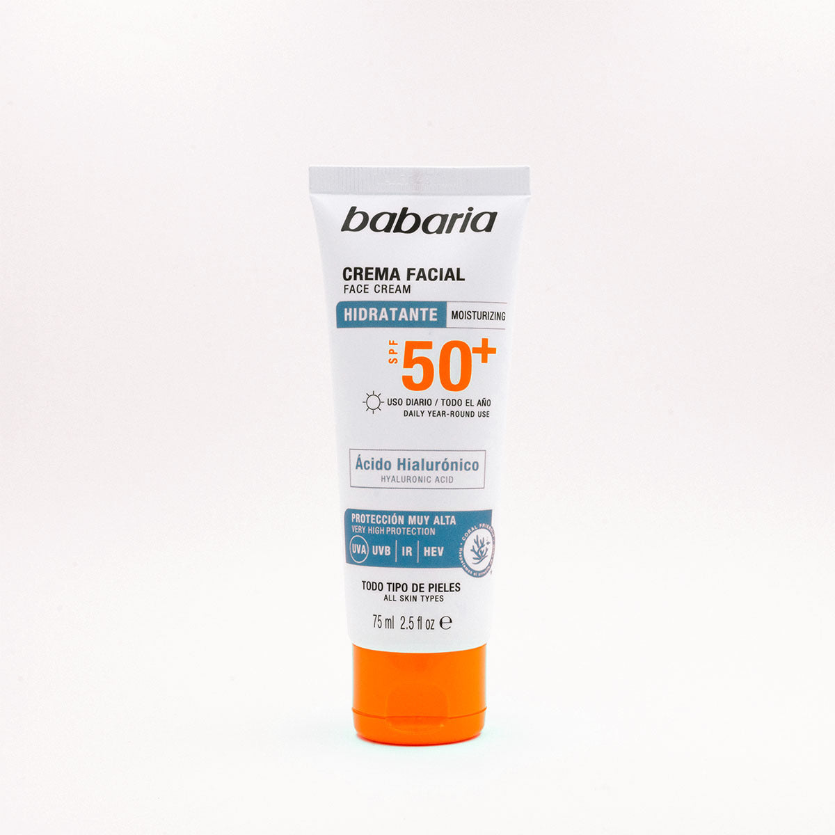 Babaria crème solaire visage SPF 50