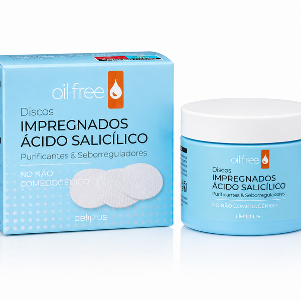 Deliplus - Disques exfoliants à l'acide salicylique Deliplus