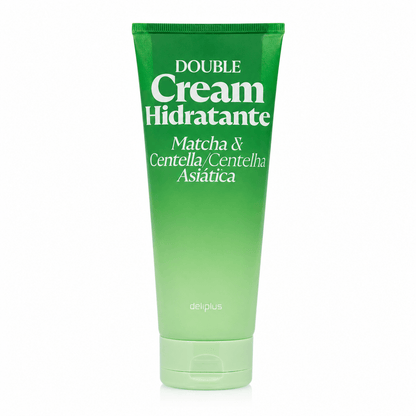 Deliplus - Double Cream Hydratante Matcha et Centella Asiatique - Espanova Store