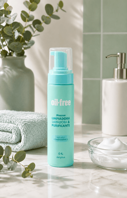 Deliplus - Mousse Nettoyante Visage Oil Free - Espanova Store
