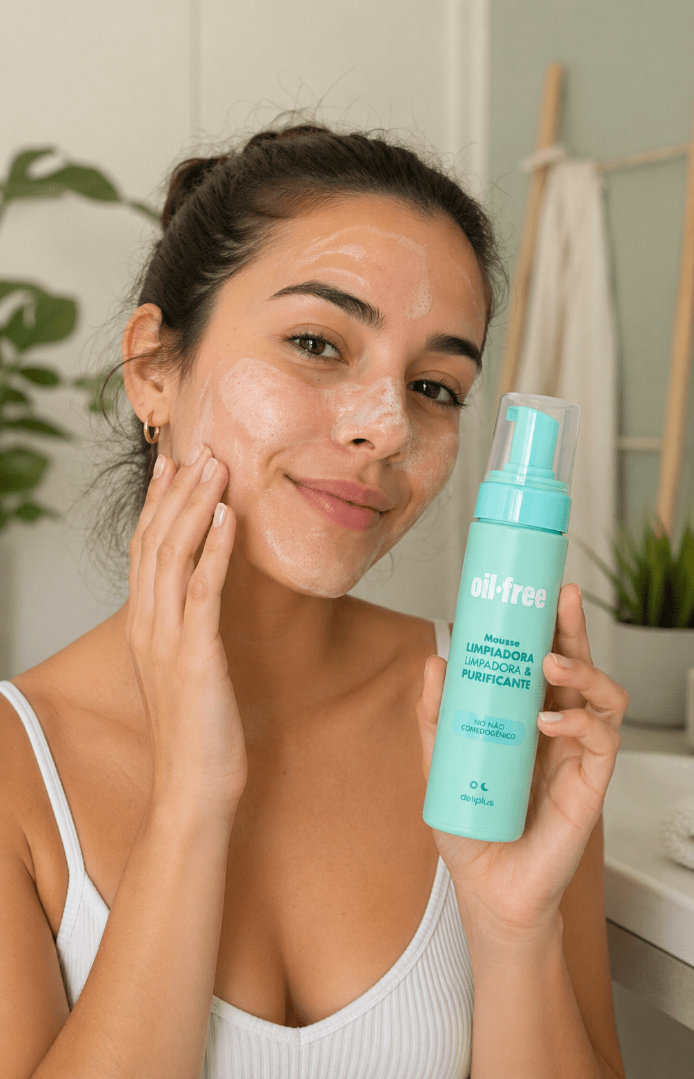 Deliplus - Mousse Nettoyante Visage Oil Free - Espanova Store