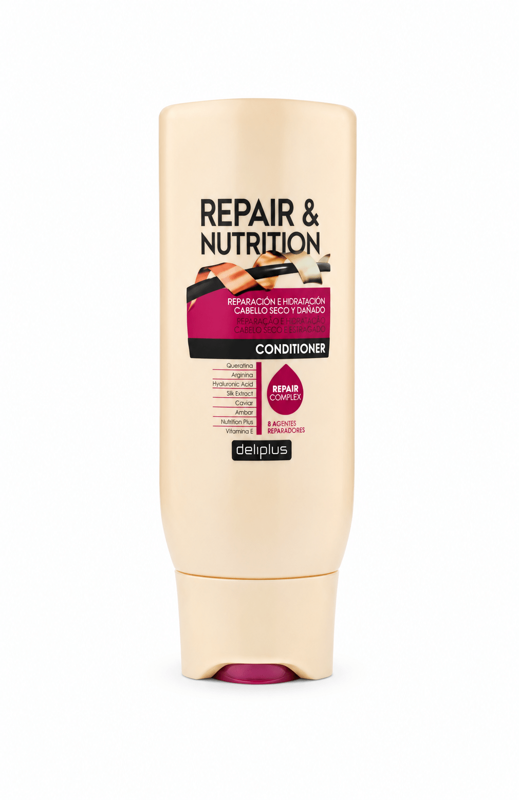 Deliplus - Routine Capillaire Repair & Nutrition - Cheveux Secs et Abîmés | 4 Produits - Espanova Store