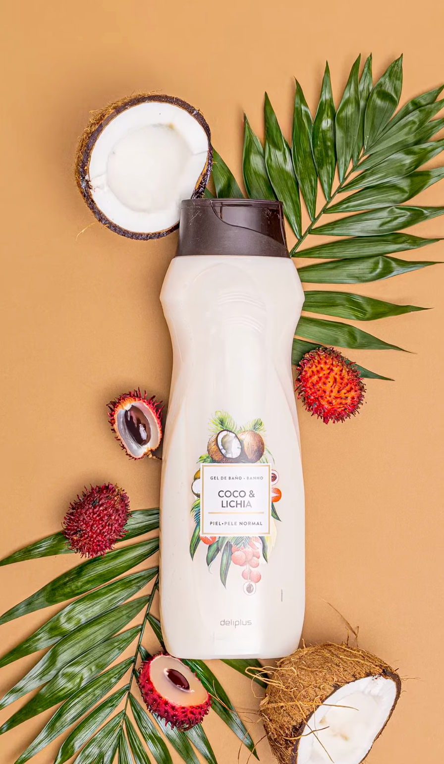 Deliplus – Gel de Bain Multiparfums Gourmands