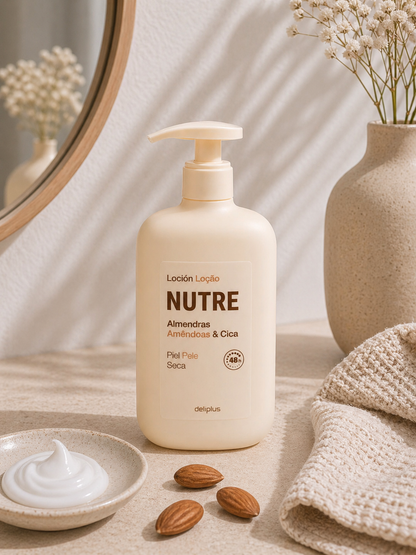 Deliplus - Lotion Corps Nourrissante Amande Douce & Cica