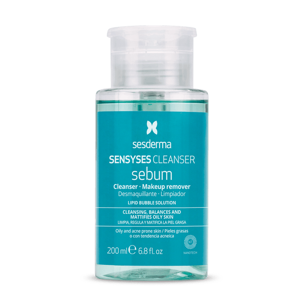 SESDERMA – Sensyses Sebum Nettoyant démaquillant peaux grasses 200 ml - Espanova Store