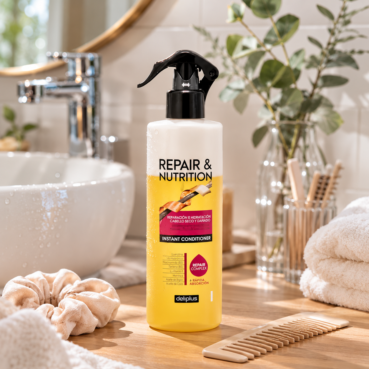 Deliplus - Repairing Leave-in Detangling Spray